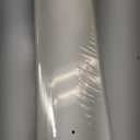 Silent Double Curtain Track Ceiling Mount 6'/8'/10'/12'/15', Wide 4" White Aluminum track Curtains Rail, Bedroom/Window/Hotel Drop Ceiling Curtains Tracks (without curtains & hooks) (Double, 6ft)