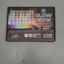 Glow In a Row Light-Up 4 in a Row Board Game, Strategy Games for Kids Ages 6 and Above, 2 Player Game, Perfect for Kids and Adults Family Game Night