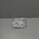 Christmas Poinsettia Artificial Flowers Decorations 5.5" Christmas Tree Wreaths Garland Decoration 12 Pcs Glitter Flowers Picks Decor for Xmas New Year Wedding Party Ornaments (Silver)