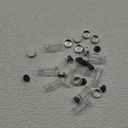 Knixxo 10 Pack 3ml Sealed Sample Vials, Transparent Glass Vials with Self Healing Injection Port