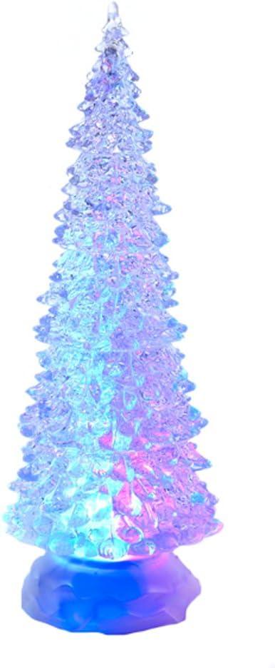 Kurt Adler 12-1/4-Inch Battery-Operated LED Light Tree Tablepiece Home Dcor