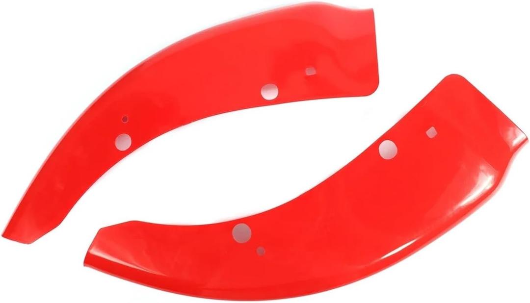 1Pair Car Front Bumper Lip Splitter Protector Bumper Guard Protection Compatible for Dodge Charger SRT Scat Pack 2015-2021 Anti-Collision Automotive Modification(A)