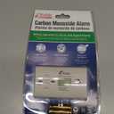 Kidde Carbon Monoxide Detector, AA Battery Powered CO Alarm with LEDs, Test-Reset Button, Low Battery Indicator, Portable, Manufactured date is 04/26/2022