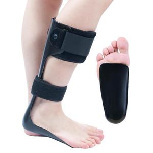AFO Drop Foot Brace, Half-Sole Foot Drop Brace with Stroke, MS, Hemiplegia, Lightweight Ankle Foot Orthosis for Natural Gait, Fits in Shoes for Men & Women (Right, Medium)