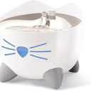 Catit PIXI Smart Water Fountain  Automatic Cat Drinking Fountain with UV-C Clarifier Light and App Support,White