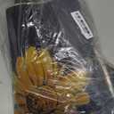 Artoid Mode Black Sunflower Welcome Summer Home Decor Low-Profile Switch Rug Door Mat for Indoor Outdoor 17x29 Inch