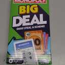 Monopoly Big Deal Card Game | Oversized Giant Large Cards for Family Fun | Ages 8+ | 2 to 5 Players | 15 Mins. | Travel Games for Kids and Adults
