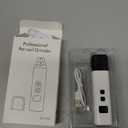 2026 New Cat Nail Trimmer - 2 Adjustable Speeds, 360 Grinding, Ultra Quiet Under 40dB, Safe Powerful Pet Nail Grooming Tool for All Cats & Dogs (White)