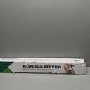 K&M Knig & Meyer 21075.500.55 Tripod Microphone Stand - Adjustable Telescoping 1-Piece Boom Arm - Professional Grade - Heavy Duty with Folding Leg Base - German Made - Black