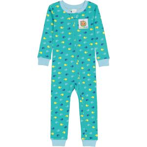 CoComelon Unisex Kids Footless Snug-fit Cotton Onesie Pajamas, Comfortable, Soft & Cute for Kids (3T, Jj Outfit - Blue)