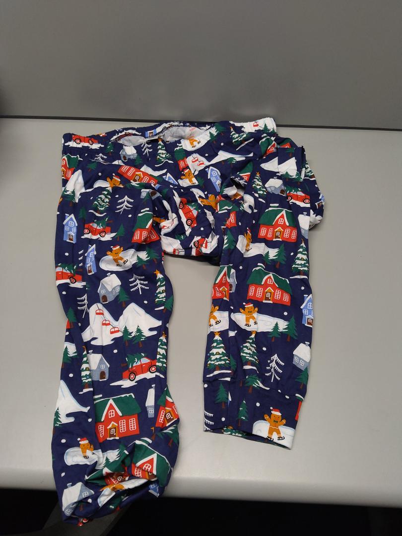 Christmas pajama pants  Cotton Printed , Large
