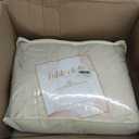 4 Pack Ivory Spandex Round Tablecloths for 60 inch Tables, Stretchy Fitted 5FT Round Table Clothes,Wrinkle Free Table Cover with Skirt for Wedding Party Dining Banquet Graduation Decorations