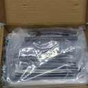 Euro Bar Cabinet Handle (1/2-inch Diameter), 5.38 in Length (3 in Hole Center), Flat Black, Pack of 10, AB1500-FB-10