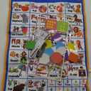 Electronic Alphabet Wall Chart, Talking ABC, 123s, Music Poster, Kids Learning Toys for Toddlers 1-3, Interactive Educational Toddler Toy, Birthday Gifts for Age 1 2 3 4 5 Year Old Boys Girls - Blue