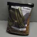 Benedeco Camel Velvet Curtains for Bedroom Window, Super Soft Luxury Drapes, Room Darkening Thermal Insulated Rod Pocket Curtain for Living Room, W52 by L84 inches, 2 Panels