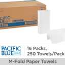 Georgia-Pacific Pacific Blue Select Multifold Paper Towels by GP PRO (Georgia-Pacific), 20389, 250 Paper Towels Per Pack, 16 Packs Per Case, 250 Count