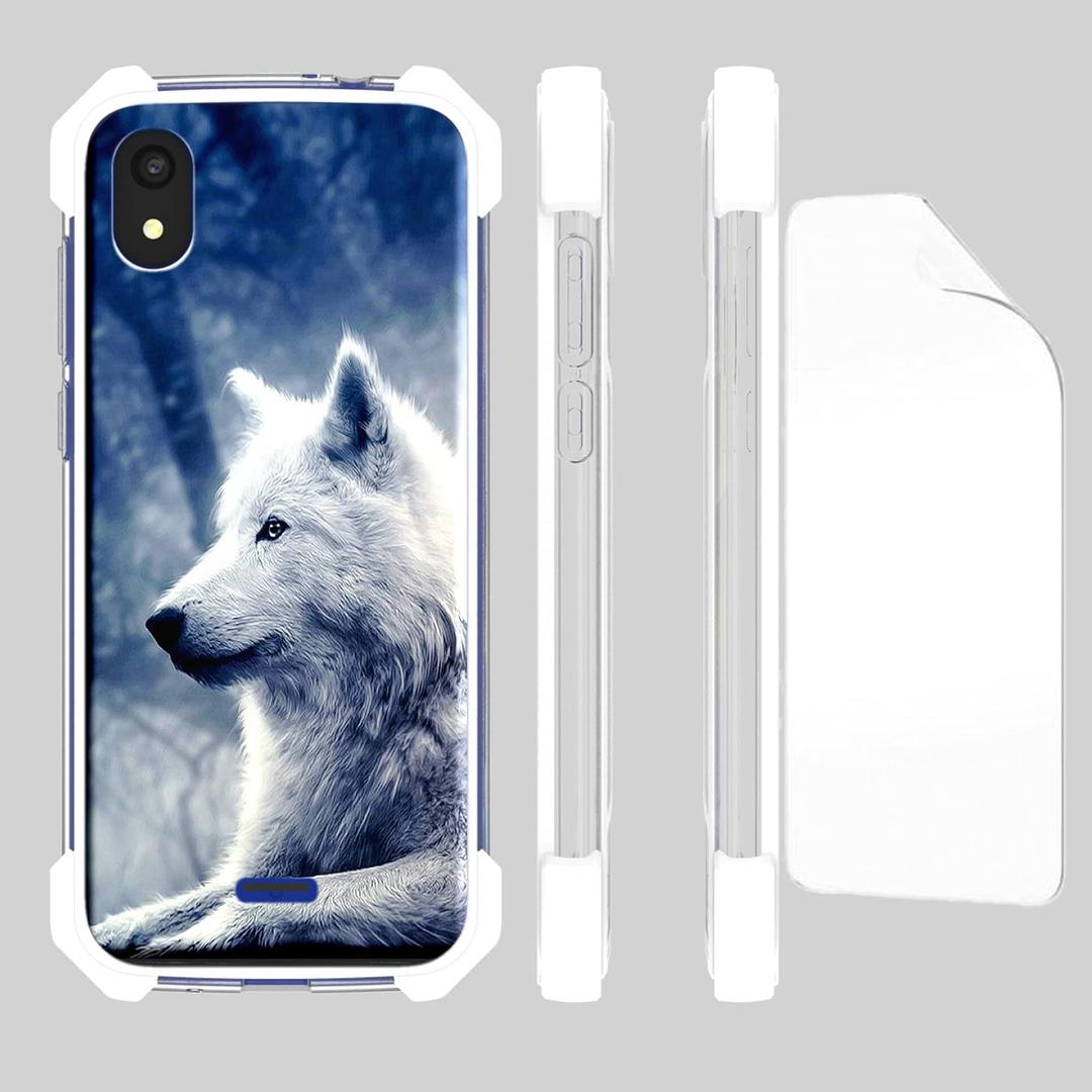 jioeuinly ANS Artia P600 Case Compatible with ANS Artia P600 Phone Case Cover [with Tempered Glass Screen Protector] Lang