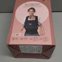 Momcozy Baby Carrier - Ergonomic, Cozy and Lightweight Carrier for 7-45lbs, Effortless to Put On, Ideal for Hands-Free Parenting, Enhanced Lumbar Support, Purehug for Infant to Toddler, Leopard