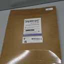 Simplebrand Ivory Sheer Curtains 90 Inches Long, Light Filtering Rod Pocket Solid Color Window Sheer Curtain Panels, Elegant Curtains & Drapes for Living Room, Bedroom 2 Panels (Ivory, 42" W x 90" L)