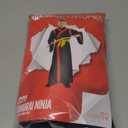 fun shack Samurai Costume Kids, Boys Samurai Costume, Japanese Kimono Boys, Halloween Costumes for Kids (Large)