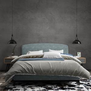 3yecao 48"79" Extra Wide Thick Dark Grey Black Concrete Wallpaper Peel and Stick Industrial Darker Grey Concrete Cement Contact Paper for Office Desk Countertops Gray Matte Textured Stickers