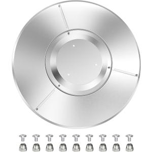 NUPICK Patio Heater Reflector Shield, 33" Propane Outdoor Heaters Replacement Part, Aluminum Heat Reflector Shield Top for Propane Outdoor Heaters