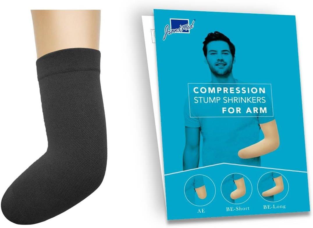 Prosthetic Stump Shrinkers for ArmBelow Elbow - Short, Compression, Healthcare, Amputee arm Sleeve, 20-30, Elastic, Taiwan Excellence L