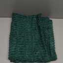 MIULEE Pack of 2 Dark Green Corduroy Decorative Throw Pillow Covers 22x22 Inch Soft Boho Striped Pillow Covers Modern Farmhouse Home Decor for Sofa Living Room Couch Bed