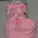 LEBENGURU Upgraded 7.2FT Open Arch Backdrop Cover, Light Pink Spandex Fitted Round Top Wedding Arches, Double-Sided U-Shaped Arch Chiara Stand Covers for Birthday Party Baby Shower Balloon Decor