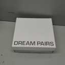 DREAM PAIRS TOMSON Women's Casual Fashion Outdoor Lace Up Low Wedge Heel Booties Shoes black 7.5 B(M) US