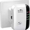 2025 WiFi Extender WiFi Range Extender, Wireless Internet Repeater, WiFi Extenders Signal Booster for Home Up to 5000 sq.ft and 45 Devices,1-Key Setup, Access Point, Alexa Compatible