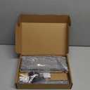 Key Holder for Wall, Decorative Key and Mail Holder with Shelf Has Large Key Hooks for Bags, Coats, Umbrella  Paulownia Wood Key Hanger with Mounting Hardware (9.8W x 6.7H x 4.2D) (Gray)