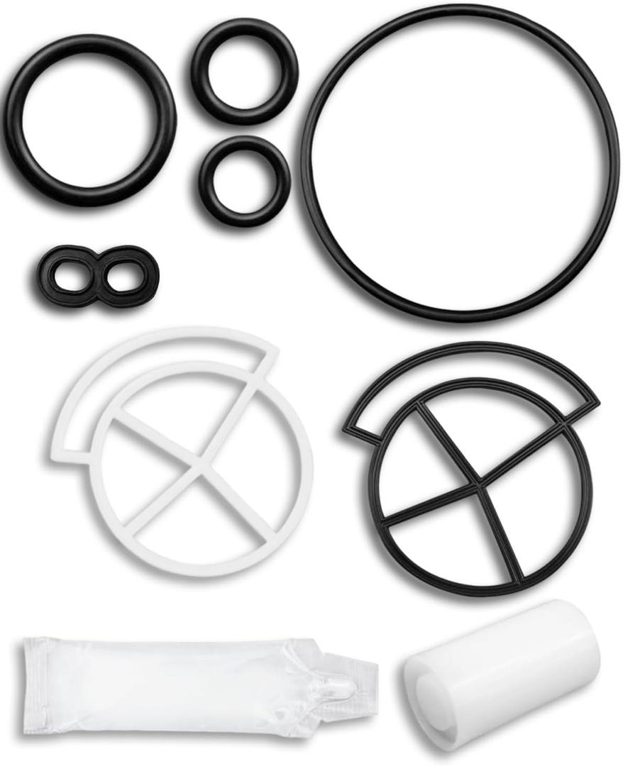 Water Softener Seal Kit 7129716-3/4" Water Softener Gasket Parts Fit for Whirlpool Kenmore North Star Ge Ecopure Ecowater Morton Systems, Replaces 7092163 7134224 Ws35x10005