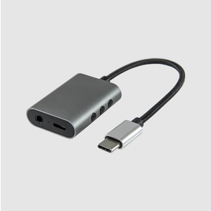 ZGear USB C to 3.5mm Audio Adapter and Power Converter For USB C to USB C