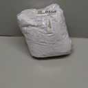 VEVOR White Stretch Spandex Chair Covers - 12 PCS, Folding Kitchen Chairs Cover, Universal Washable Slipcovers Protector, Removable Chair Seat Covers, for Wedding Party Dining Room Banquet Event