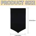 3 PCS Canvas Banners Wall Hanging Brooch Jewelry Storage Case Stand Enamel Pin Display, Sublimation blank Banner,Holder Earrings Necklace Pin Collection Organizer