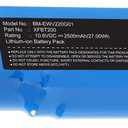 10.8V Shark XFBT200 XFBT200EU XFBT200J Battery Replacement for Shark WV200 WV205 WV220 WV200UK UV200CCO, Ion W1 Cord (ONLY Fit for 10.8V, NOT Fit for 7.2V)