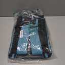 PetAmi Dog Cat Backpack Carrier, Expandable Pet Carrier Backpack for Travel Hiking, Small Medium Dog Puppy Large Cat Carrying Backpack, Airline Approved Ventilated Soft Back Support, 18 lbs, Teal Blue (Turquoise)