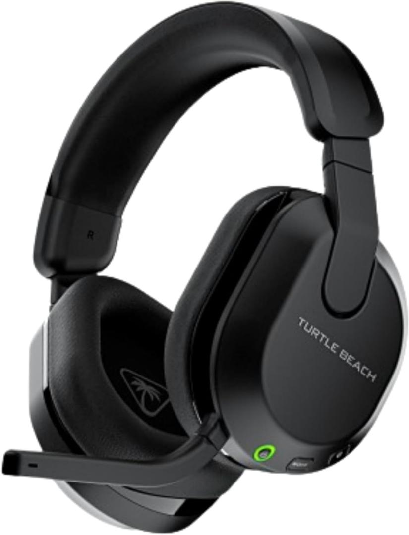 Turtle Beach Stealth 600 Wireless Multiplatform Amplified Gaming Headset for PS5, PS4, PC, & Mobile Bluetooth, 80-Hr Battery, Noise-Cancelling Flip-to-Mute Mic, 50mm Speakers Black
