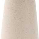 Beige Vase - Beige Ceramic Vase, 6 Neutral vase Home Decor, Boho Off White Cream Vases for Flower, Minimalist Modern Ivory vases for Centerpieces, Room Decor, Living Room, Bedroom or Gift