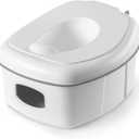 Chicco 3-in-1 Potty Training System, Toddler Training Potty, Toilet Topper, Step Stool, Easy-Clean, Anti-Slip Base, Adjustable Spray Shield