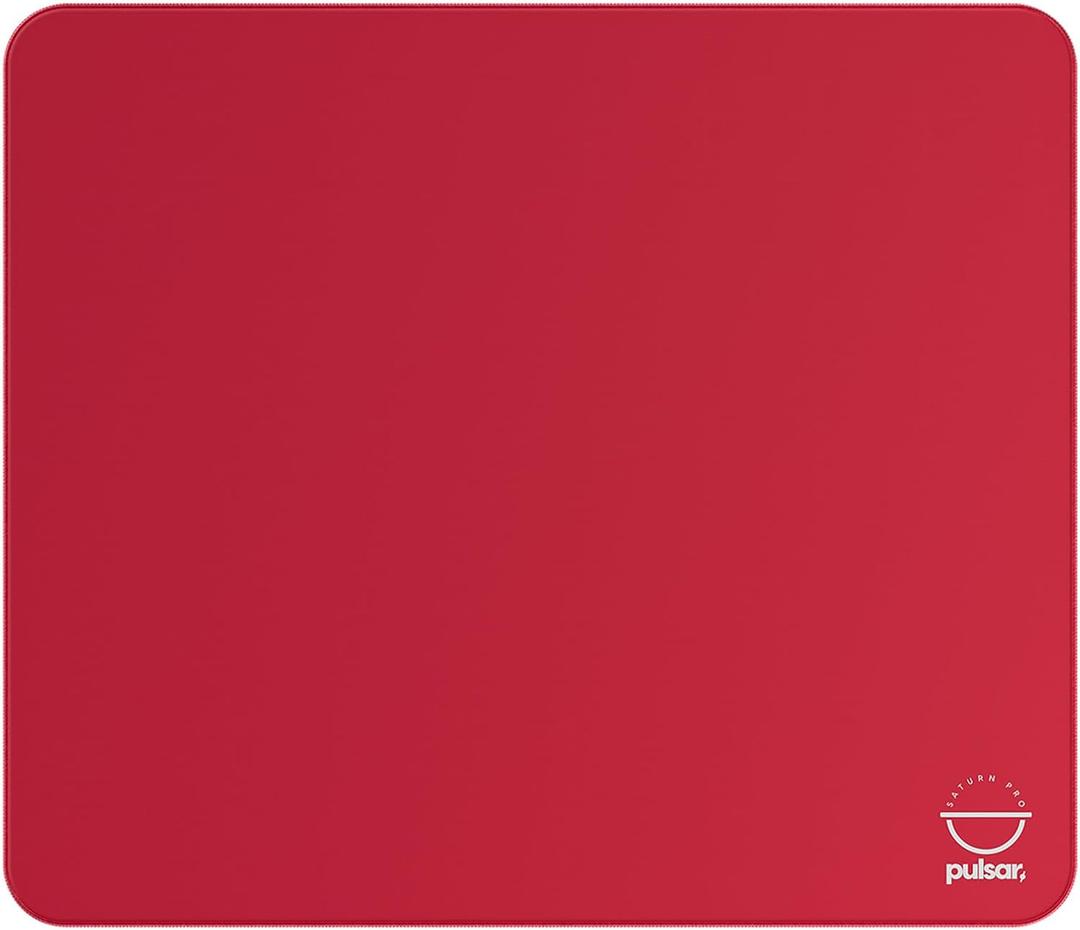 Pulsar Gaming Gears Esports Saturn Pro Gaming Mousepad  Slow Control Surface for Precise Aim & Stable Tracking (X-Large, Soft, Radiant Ruby)