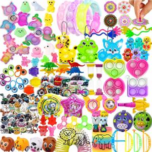 212-Pack Assorted Party Favors Gift Toy Set for Boys Girls, Novelty Items for Events, Prize Drawings, Carnival Favors, Surprise Bag Fillers, Celebration Supplies Class Gift for 3 Years and Above