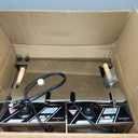 TANGME Commercial Deep Fryer, 3400w Electric Countertop Fryer with 3 Baskets, 22L/23.25Qt 1mm Thickened Stainless Steel Oil Fryer with Temperature Limiter for Restaurant, UL Certified