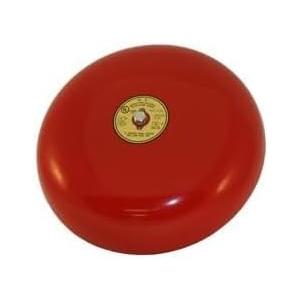 Red Fire Alarm Bell, 10 Inch 120 Volt Red Fire Alarm Bell, 10 Inch 120 Volt