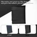 Black Left Side Rear Fairing Panel Fit for 2018+ Freightliner Cascadia