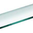 Dawn NIGS1303 Glass Support Plate for Shower Niche, Clear Glass