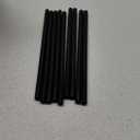 Acetal Copolymer Plastic Round Delrin Rod 1/4" Diameter, 12" Length - Black Color - Pack 9 (0.25in×12in, 9)