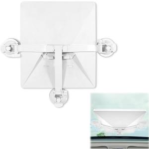 Foldable Starlink Mini Car Mount with Suction CupsQuick Release Sunroof/Moonroof Mount for Car, RV, Boat, Truck Glass (White)