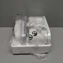 Pukomc Ice Cream Maker Machine for Home Use, with Two Ice Cream Bowls,Simple Operation and Easy to Clean,White
